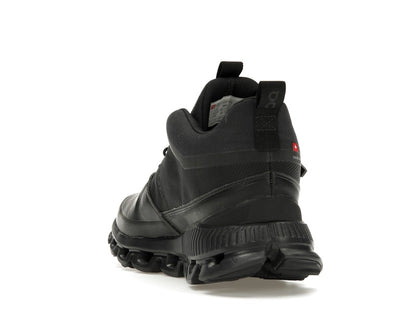 On Running Cloud Hi Waterproof Black