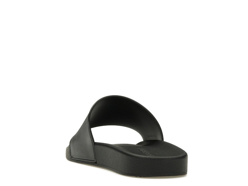 Burberry Check EKD Motif Slide Black