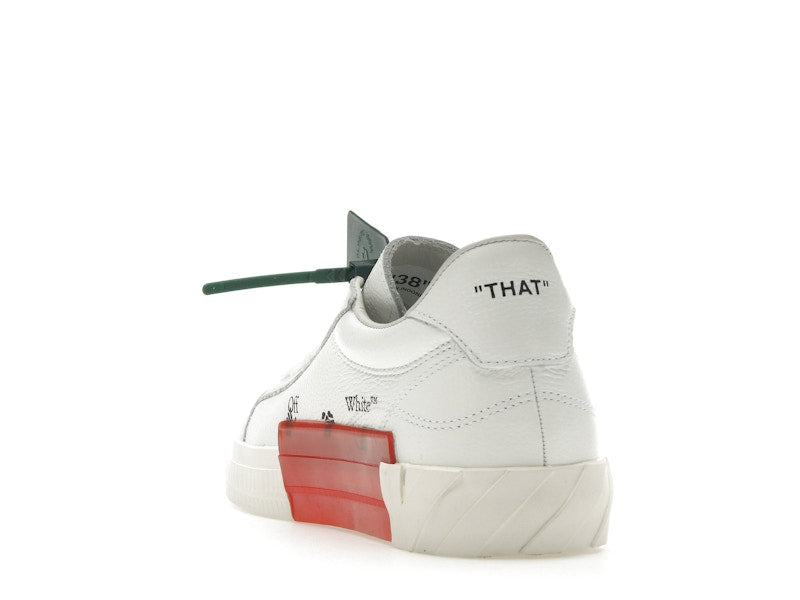 OFF-WHITE Vulc Low Leather White White (Women's)