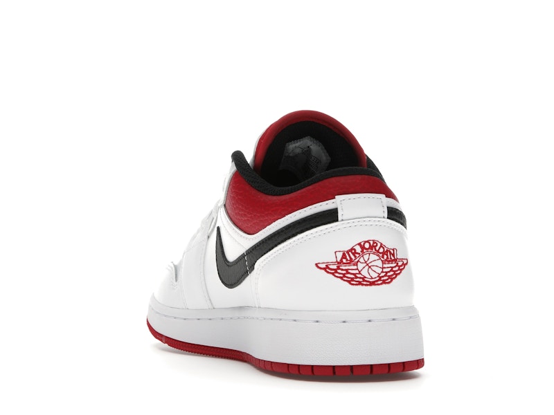 Jordan 1 Low White Gym Red (GS)