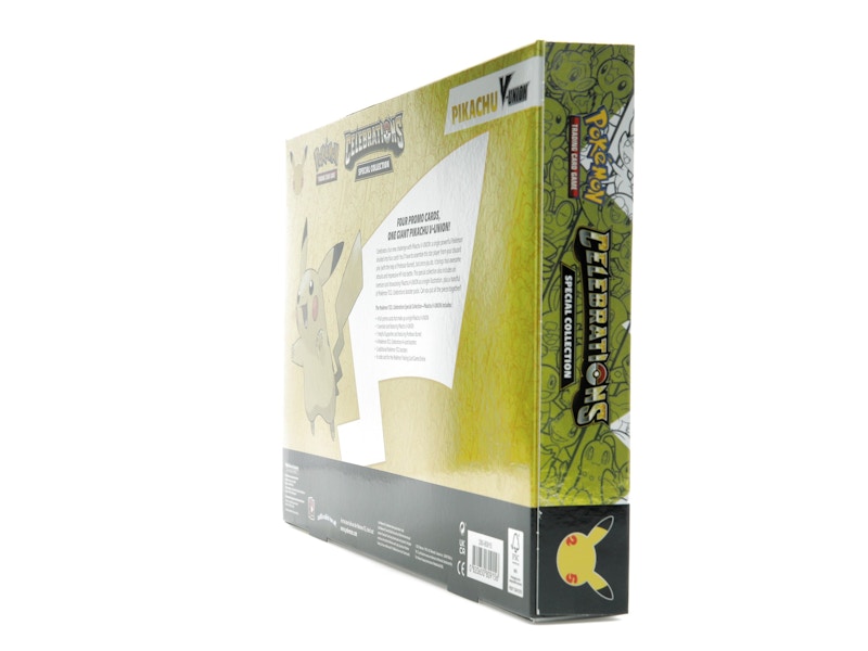Pokémon TCG 25th Anniversary Celebrations Pikachu V Union Special Collection Box