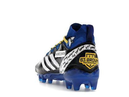 Amon-Ra St. Brown "My Cause My Cleats" Game-Worn, Signed Cleats & Jersey Bundle (Size 12)