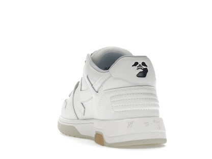 OFF-WHITE Out Of Office OOO Low Tops For Walking White Black