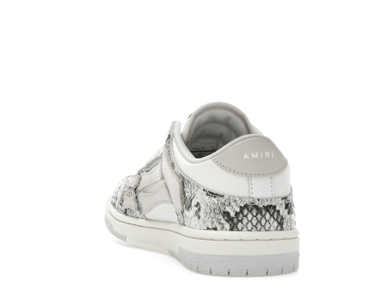 AMIRI Skel Top Low Snake Alabaster