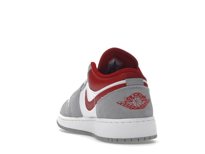 Jordan 1 Low SE Smoke Grey Gym Red (GS)