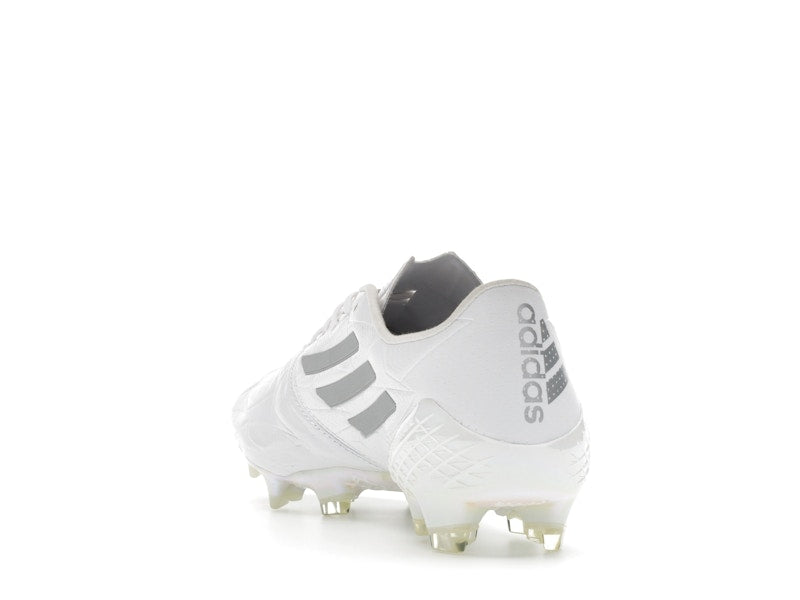 adidas Adizero F50 4 Leather FG White Silver Metallic