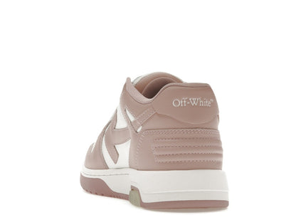 Off-White Out Of Office Calf Leather White Pink (Women's)