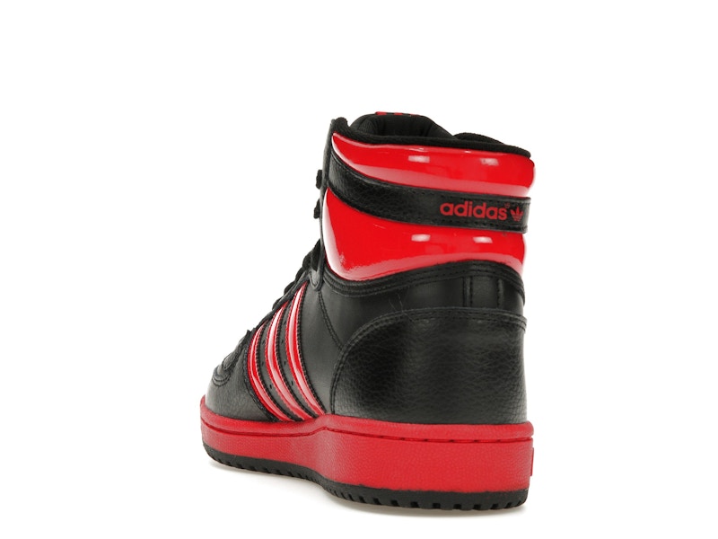 adidas Top Ten Black Better Scarlet