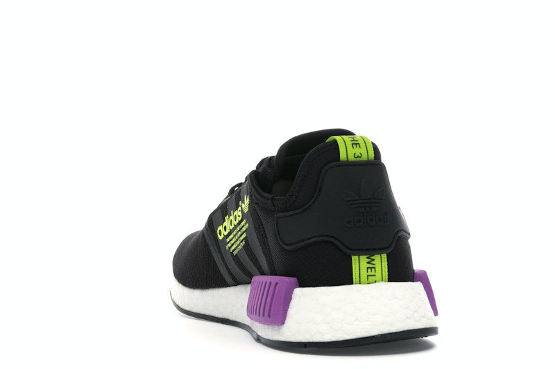 adidas NMD R1 Core Black Shock Purple