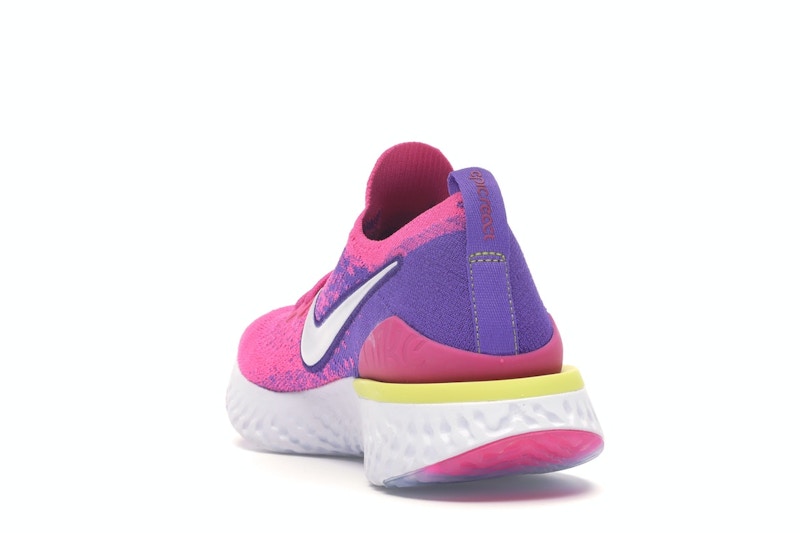 Nike Epic React Flyknit 2 Laser Fuchsia White (Women's)