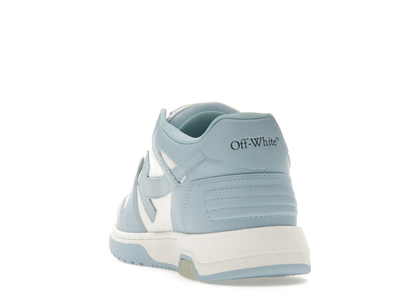 OFF-WHITE OOO Low Out Of Office Calf Leather White Light Blue