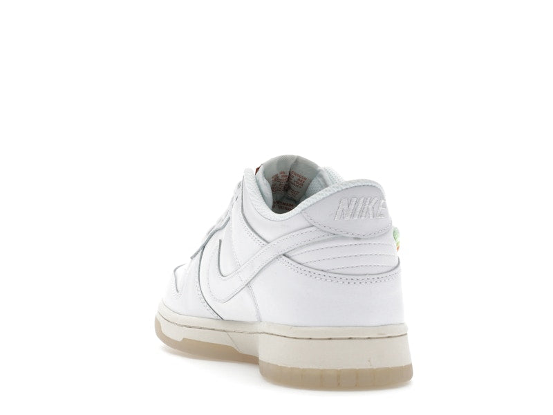 Nike Dunk Low SE Rainbow Lace Swoosh White (GS)