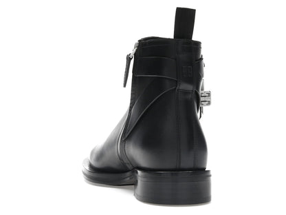 Givenchy Lock Ankle Boots Black