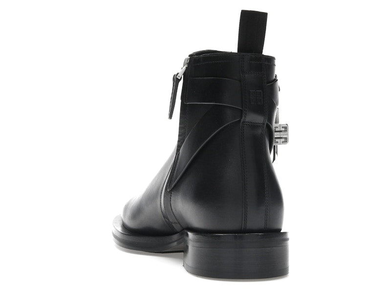 Givenchy Lock Ankle Boots Black