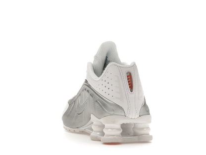 Nike Shox R4 White Metallic Silver (Women's)