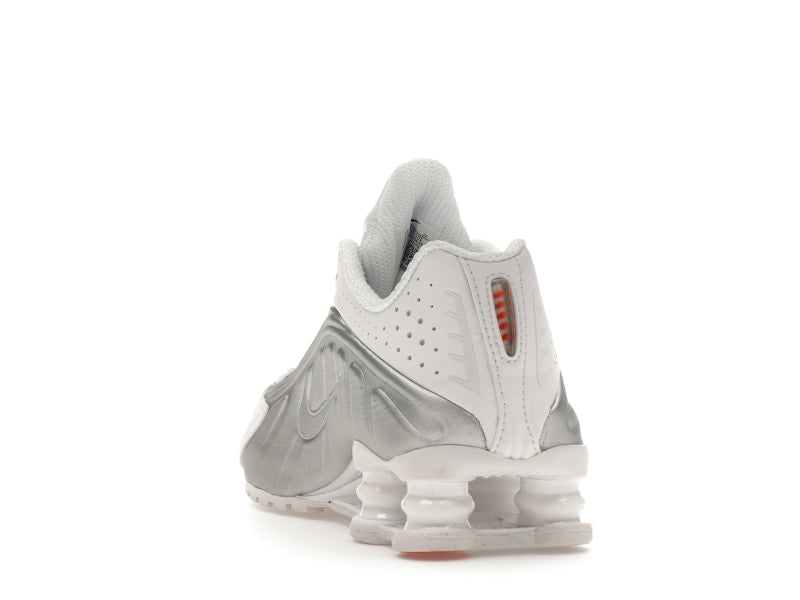 Nike Shox R4 White Metallic Silver (Women's)