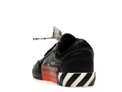 OFF-WHITE Vulc Low Leather Black White FW21