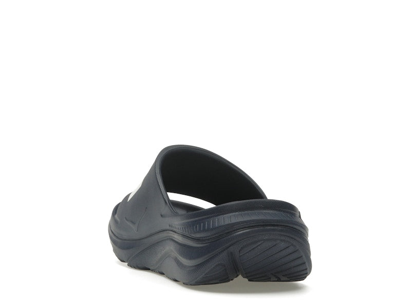 Hoka One One Ora Athletic Slide Varsity Navy White