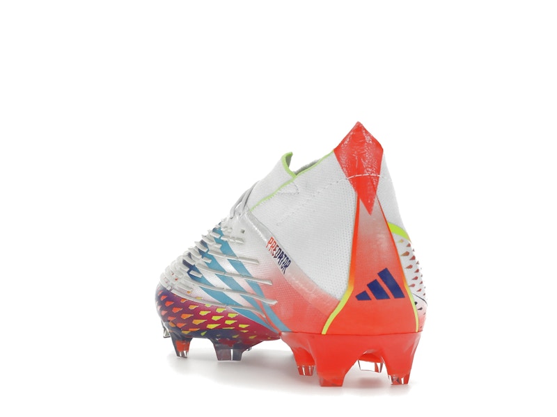 adidas Predator Edge.1 FG White Solar Yellow Power Blue