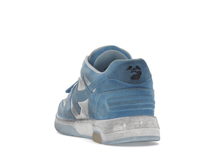 OFF-WHITE OOO Low Out Of Office Suede White Light Blue