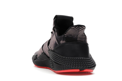 adidas Prophere Bleached Black Solar Red