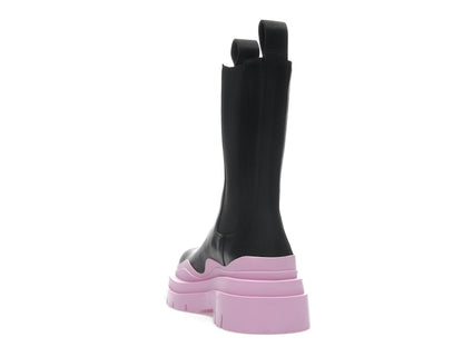 Bottega Veneta Tire Chelsea Boot Black Gloss (Women's)