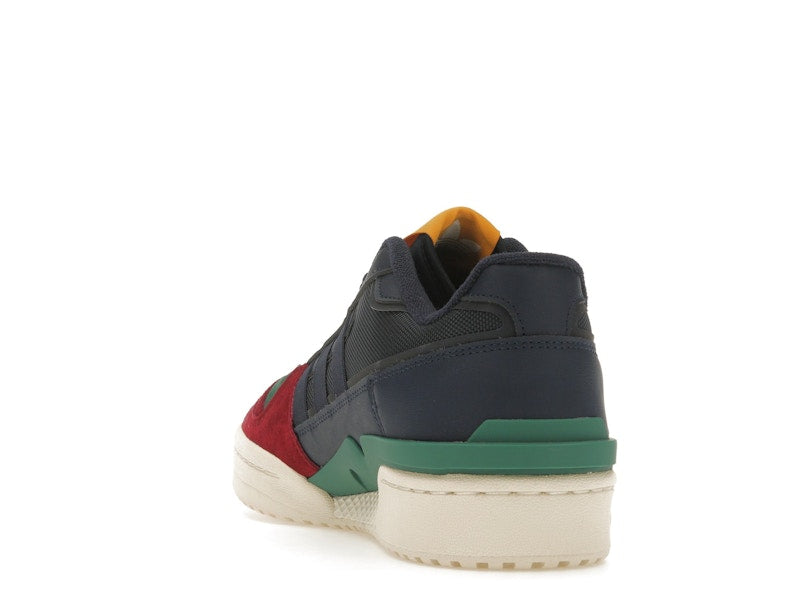adidas Forum Exhibit Low 2.0 Collegiate Navy Burgundy Green