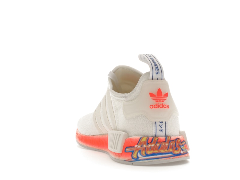 adidas NMD_R1 Cloud White Orange
