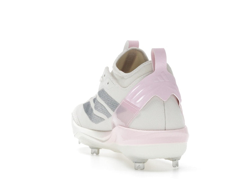 adidas Adizero Instinct+ 2.0 Chalk White Silver Metallic Clear Pink (Women's)