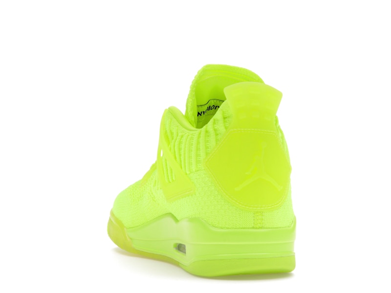 Jordan 4 Retro Flyknit Volt