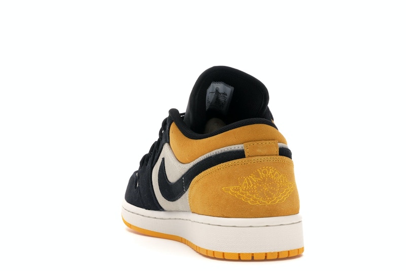 Jordan 1 Low Sail University Gold Black