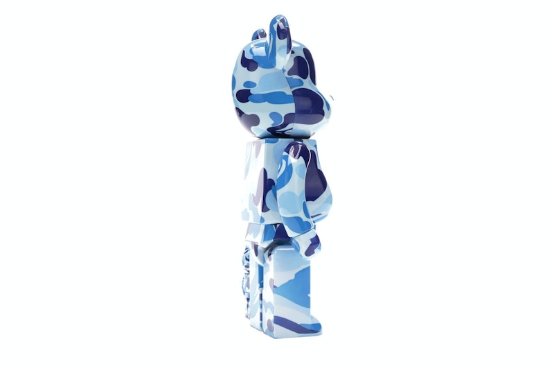 Bearbrick A Bathing Ape ABC Camo 100% & 400% Set Blue
