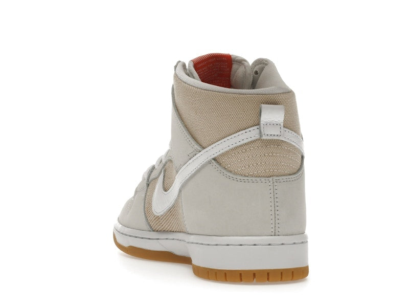 Nike SB Dunk High Pro ISO Orange Label Unbleached Natural