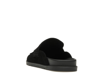 Hermes Go Mule Noir Suede Calkfskin (Men's)
