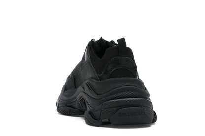 Balenciaga Triple S Triple Black (2018) Reissue Nondistressed (Women's)