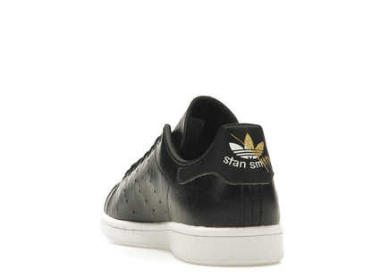 adidas Stan Smith Cracked Leather Black Gold (Women's)