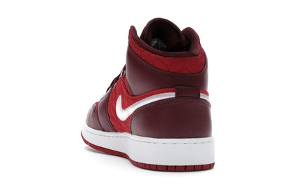 Jordan 1 Mid SE Red Quilt (GS)