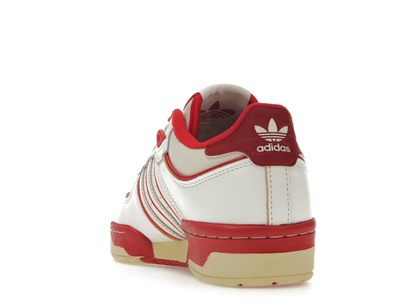adidas Rivalry Low 86 Core White Off White Team Power Red