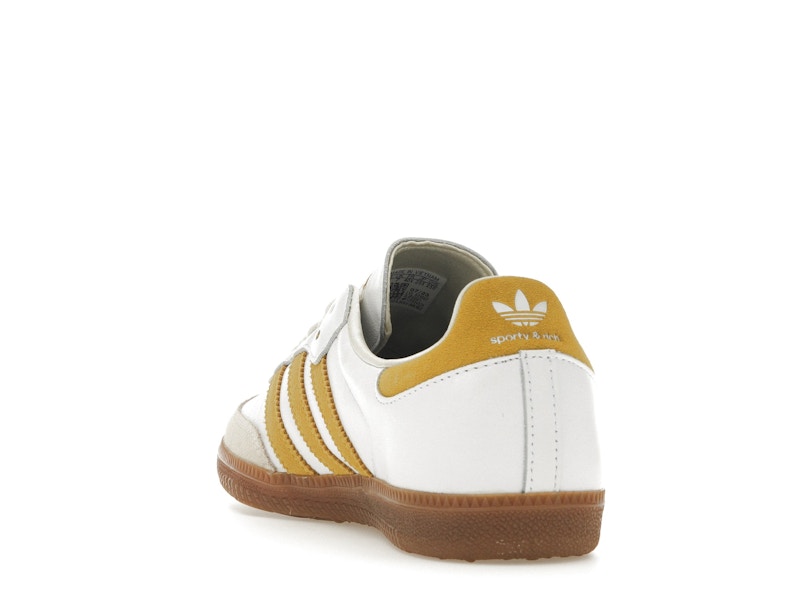 adidas Samba Sporty & Rich White Bold Gold