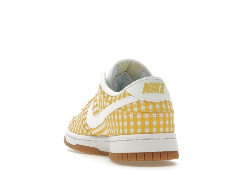 Nike Dunk Low Yellow Gingham (Women's)
