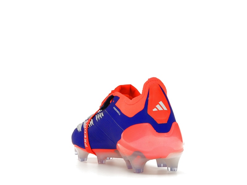 adidas Predator Elite Foldover Tongue FG Lucid Blue Solar Red
