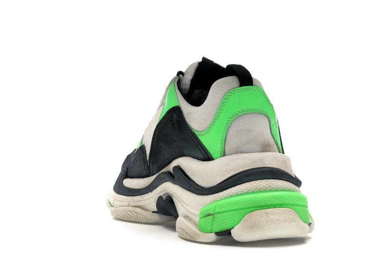 Balenciaga Triple S Mr. Porter Neon Green 2018