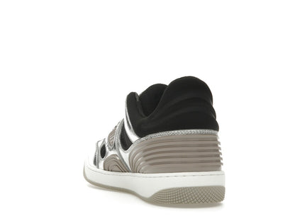 Gucci Basket Low Silver Black