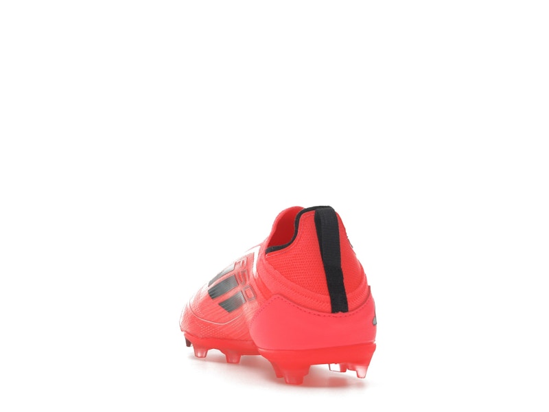 adidas F50 Pro Laceless FG Turbo Aurora Black Platinum Metallic (GS)