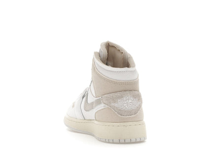 Jordan 1 Mid SE Craft Inside Out Tech Grey (GS)