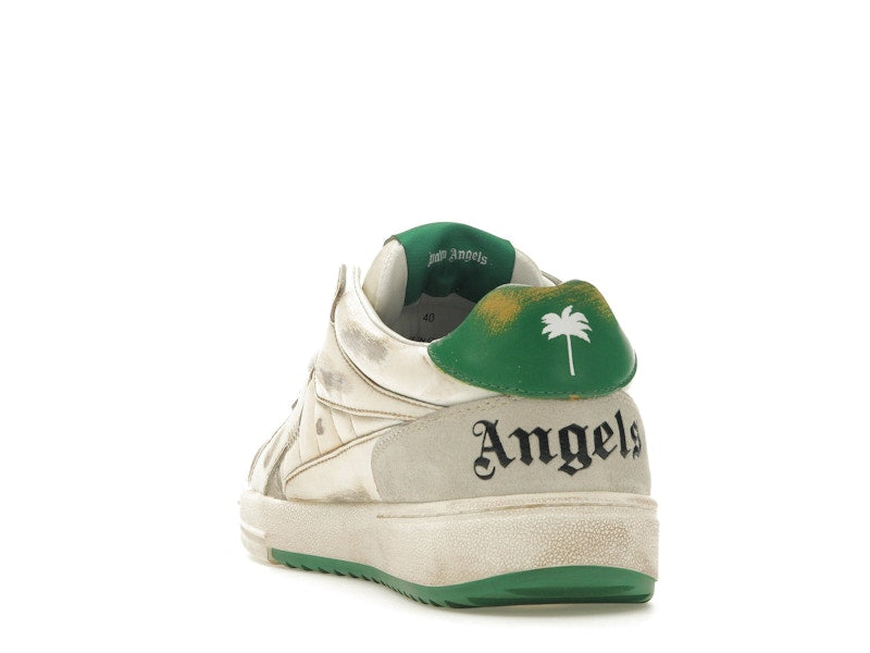 Palm Angels Palm University Vintage Sneaker White Green