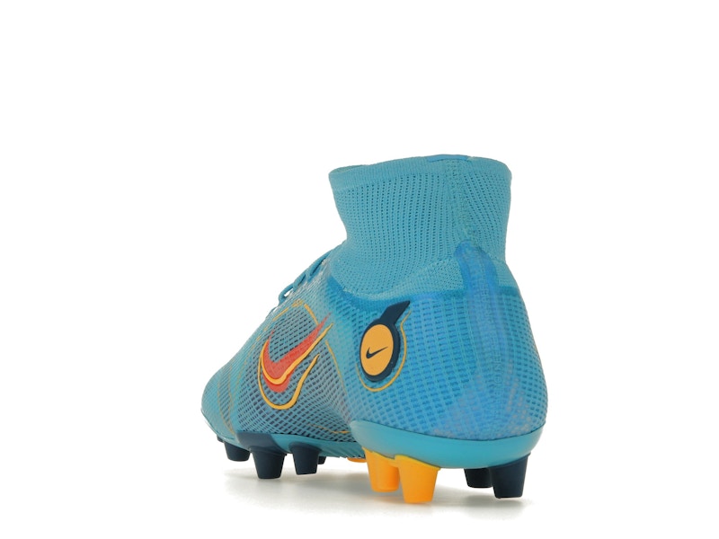 Nike Mercurial Superfly 8 Elite AG Chlorine Blue Laser Orange