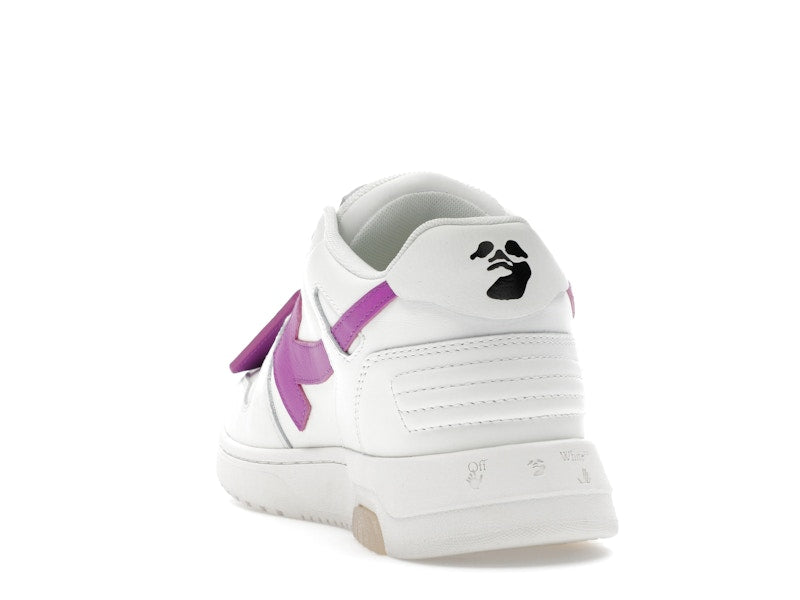 OFF-WHITE Out Of Office OOO Low Tops White Purple (Women's)