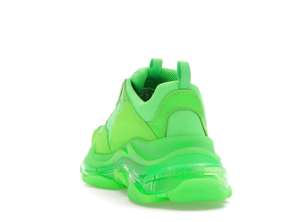 Balenciaga Triple S Neon Green Clear Sole