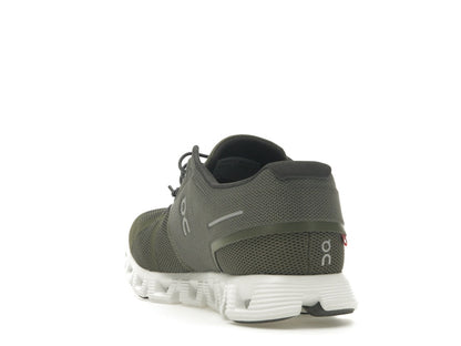On Running Cloud 5 Olive Green White